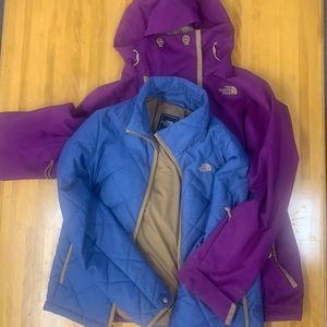 Unique North Face Coat, two coats in one! Size medium.